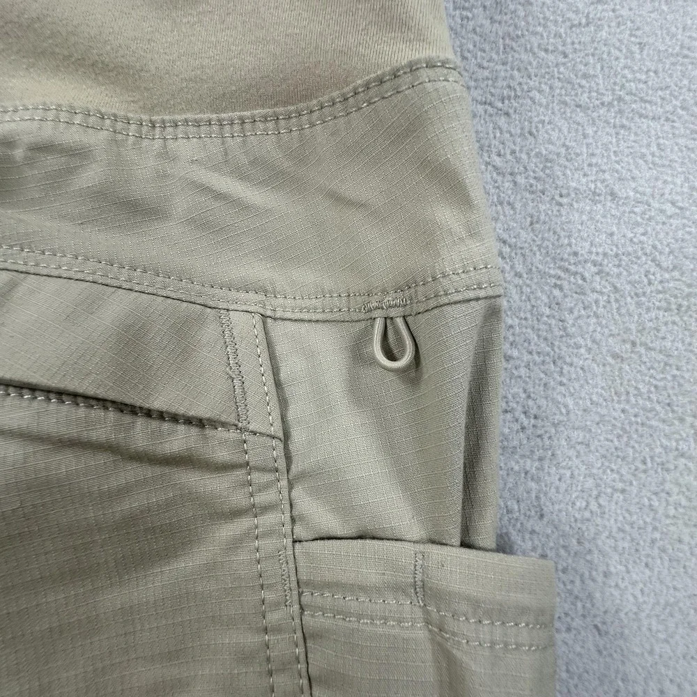PrAna Kanab Ripstop Pants Womens XL Beige Jogger Cargo Hiking Outdoor Stretch
